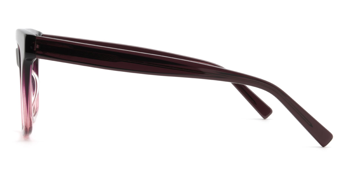 Dégradé Violet Brion Lunettes - Rectangle Glasses