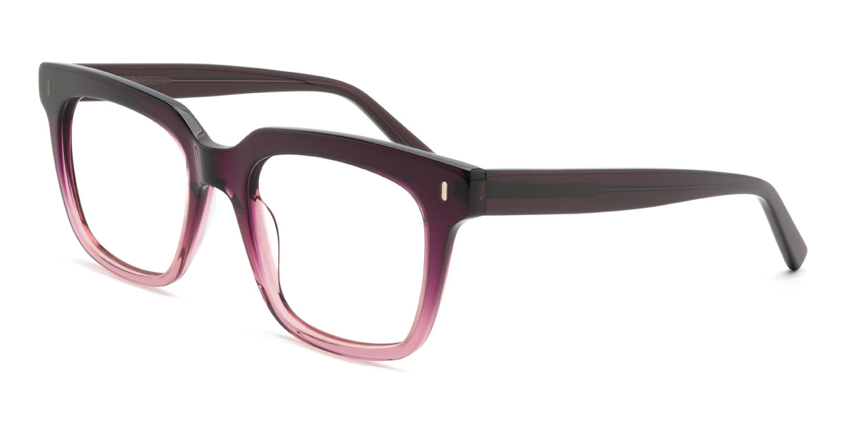 Dégradé Violet Brion Lunettes - Rectangle Glasses