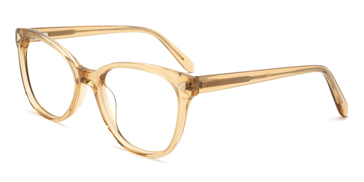 Champagne Vallen Glasses - Oval Glasses