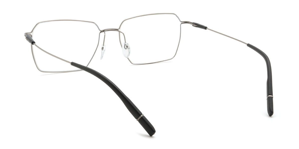 Argent Merle Lunettes - Rectangle Glasses