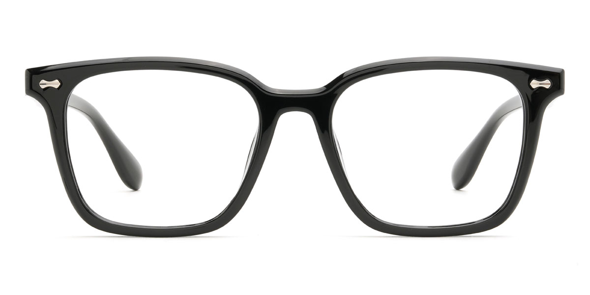 Noir Kadeem Lunettes - Rectangle Glasses