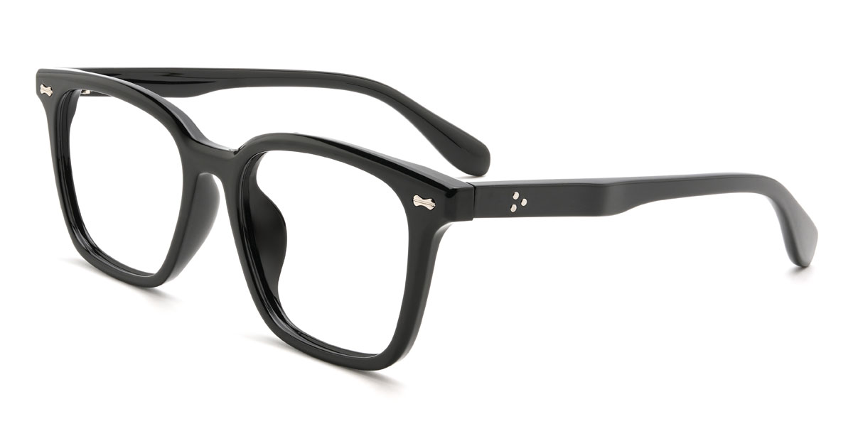 Noir Kadeem Lunettes - Rectangle Glasses