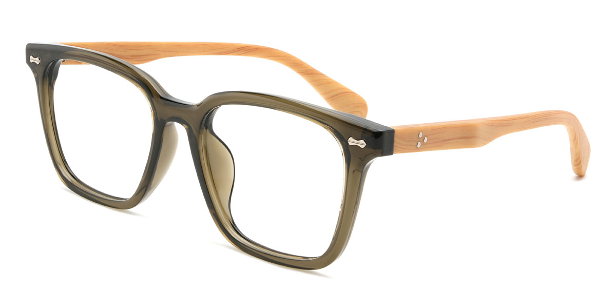 Vert olive Kadeem Lunettes - Rectangle Glasses