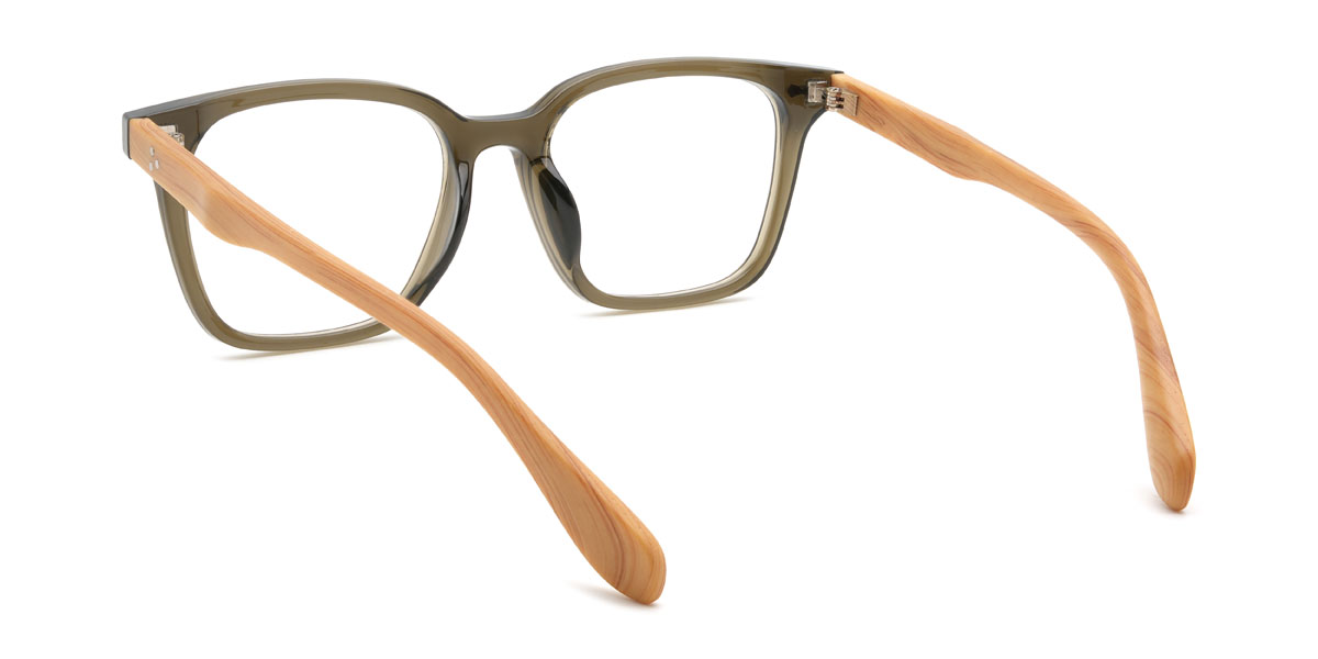 Vert olive Kadeem Lunettes - Rectangle Glasses