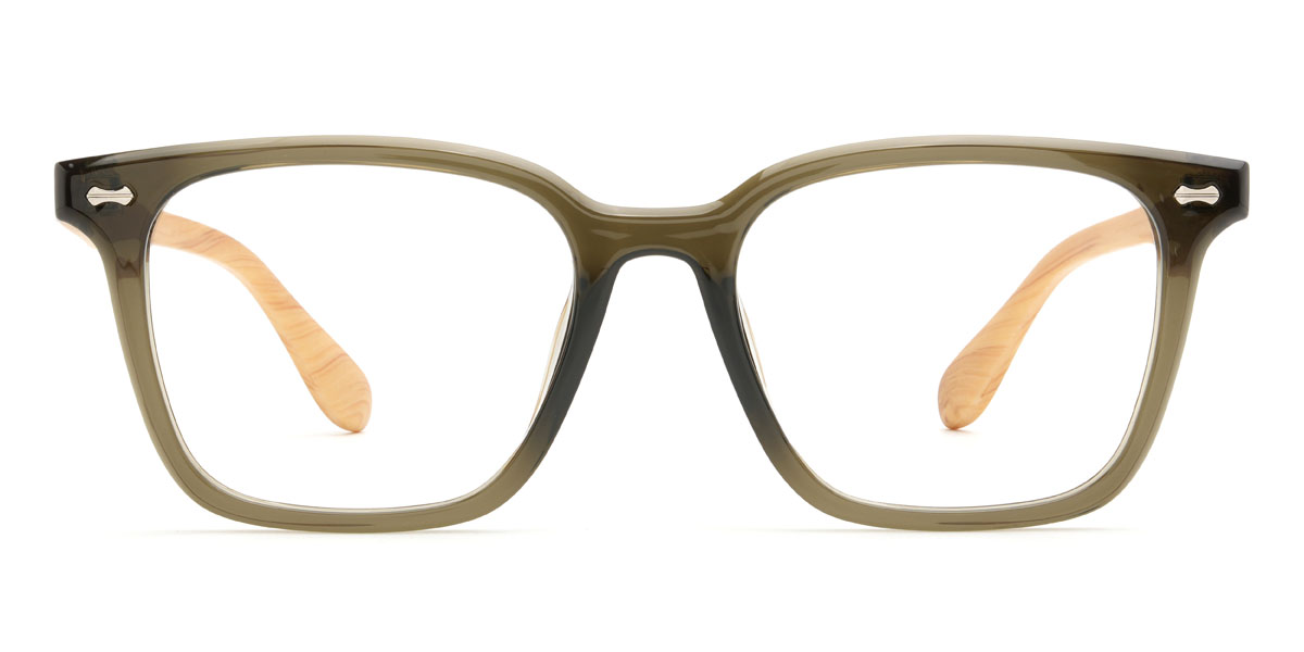 Vert olive Kadeem Lunettes - Rectangle Glasses