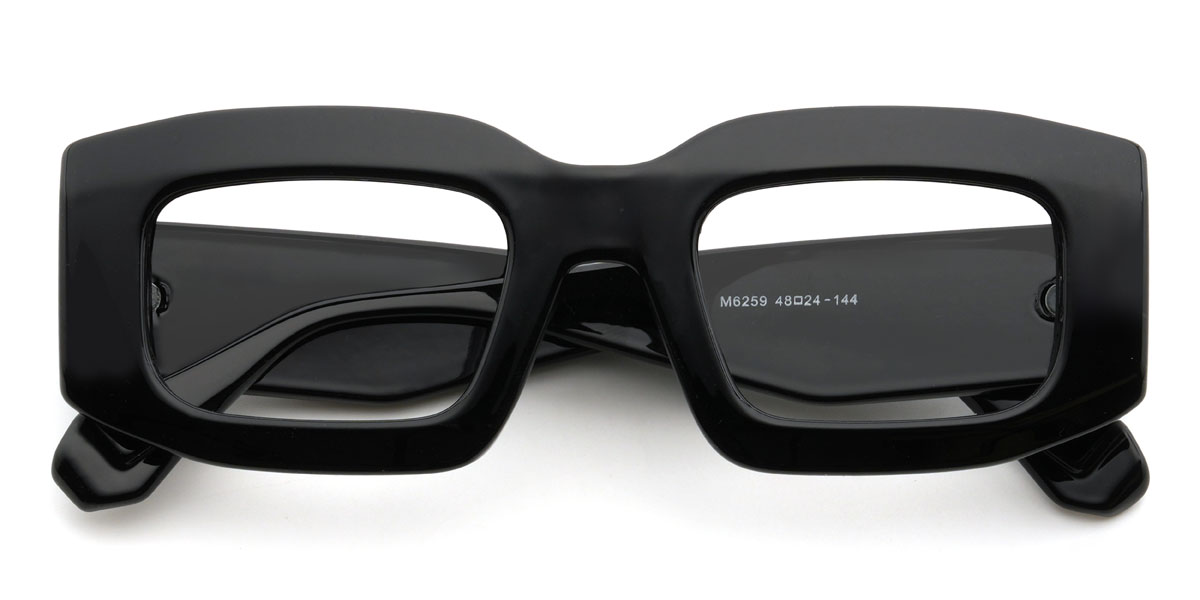 Noir Harvin Lunettes - Rectangle Glasses