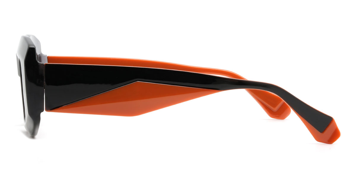 Noir Gris Harvin Lunettes - Rectangle Glasses