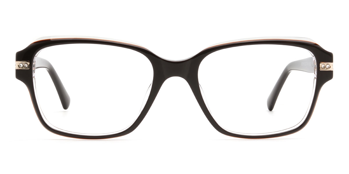 Marron Petros Lunettes - Rectangle Glasses