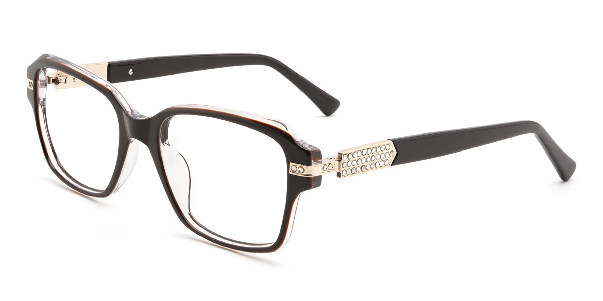 Marron Petros Lunettes - Rectangle Glasses