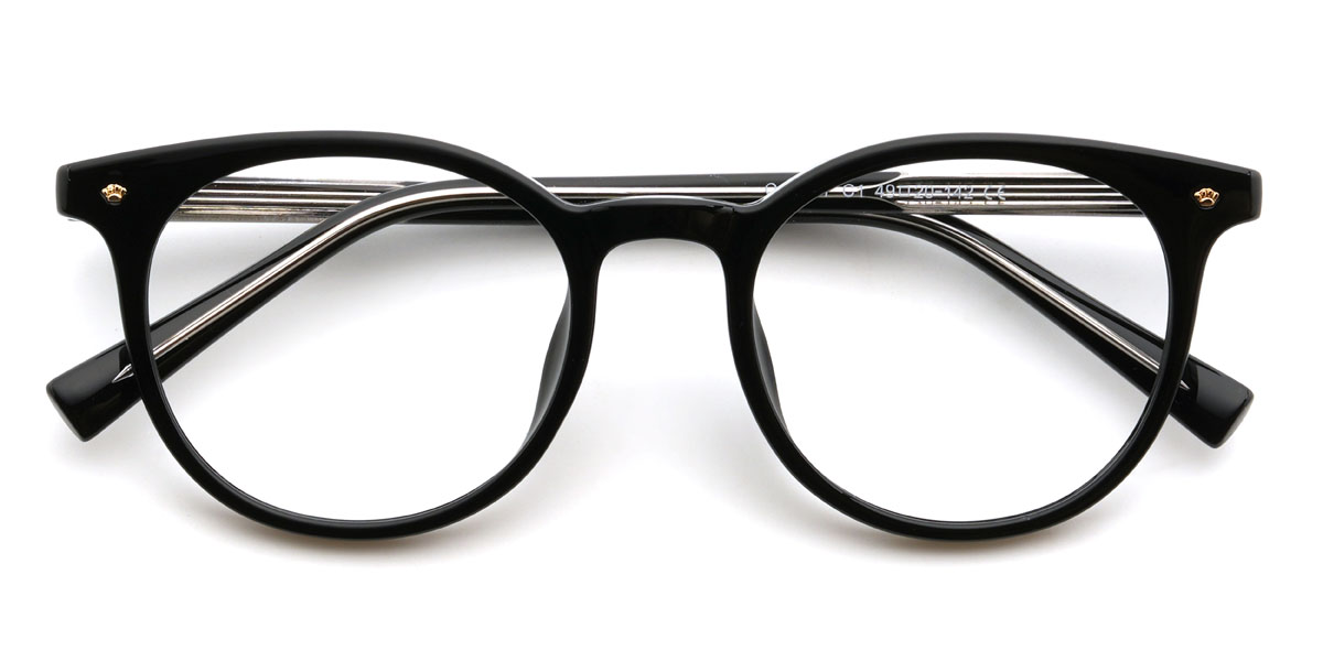 Noir Farrel Lunettes - Oval Glasses