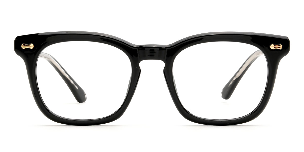 Noir Hernan Lunettes - Rectangle Glasses