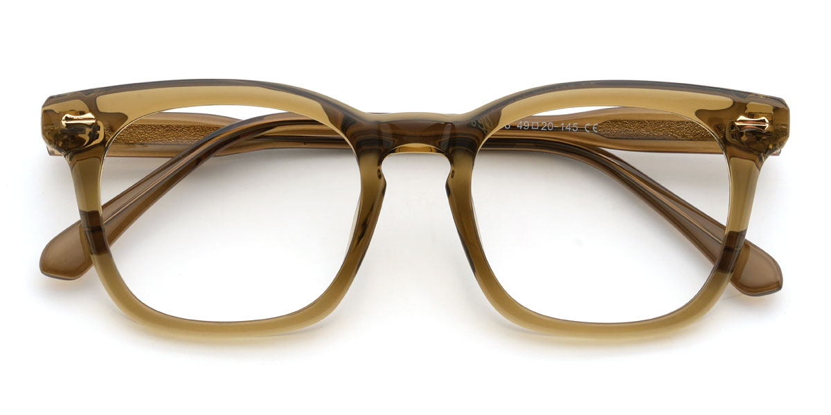 Olive Vert Hernan Lunettes - Rectangle Glasses