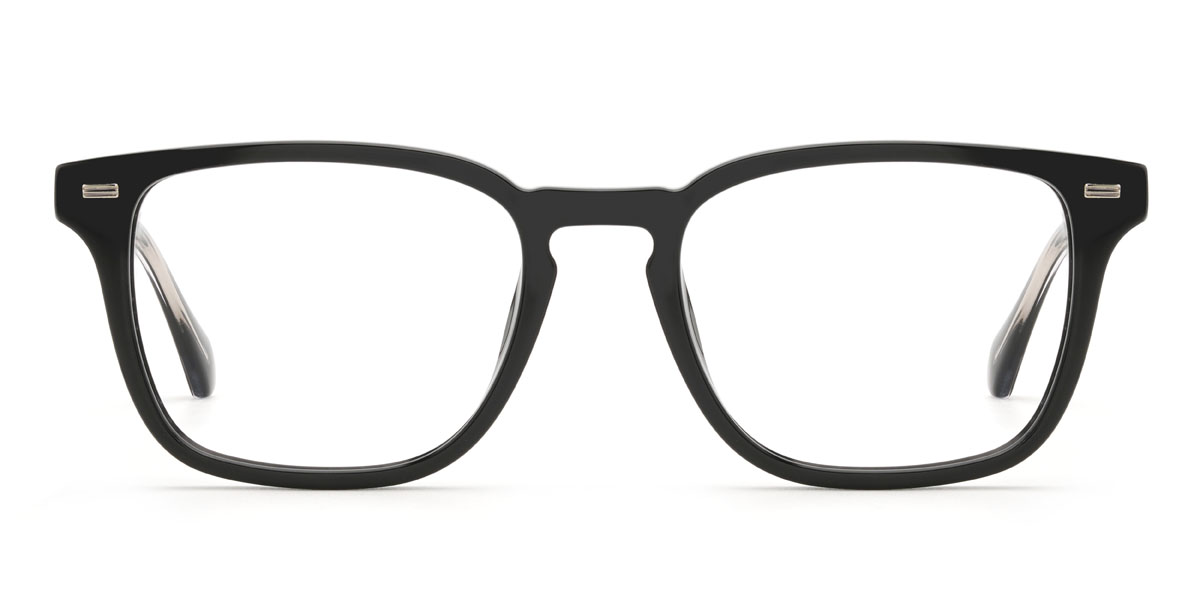 Noir Emrick Lunettes - Rectangle Glasses