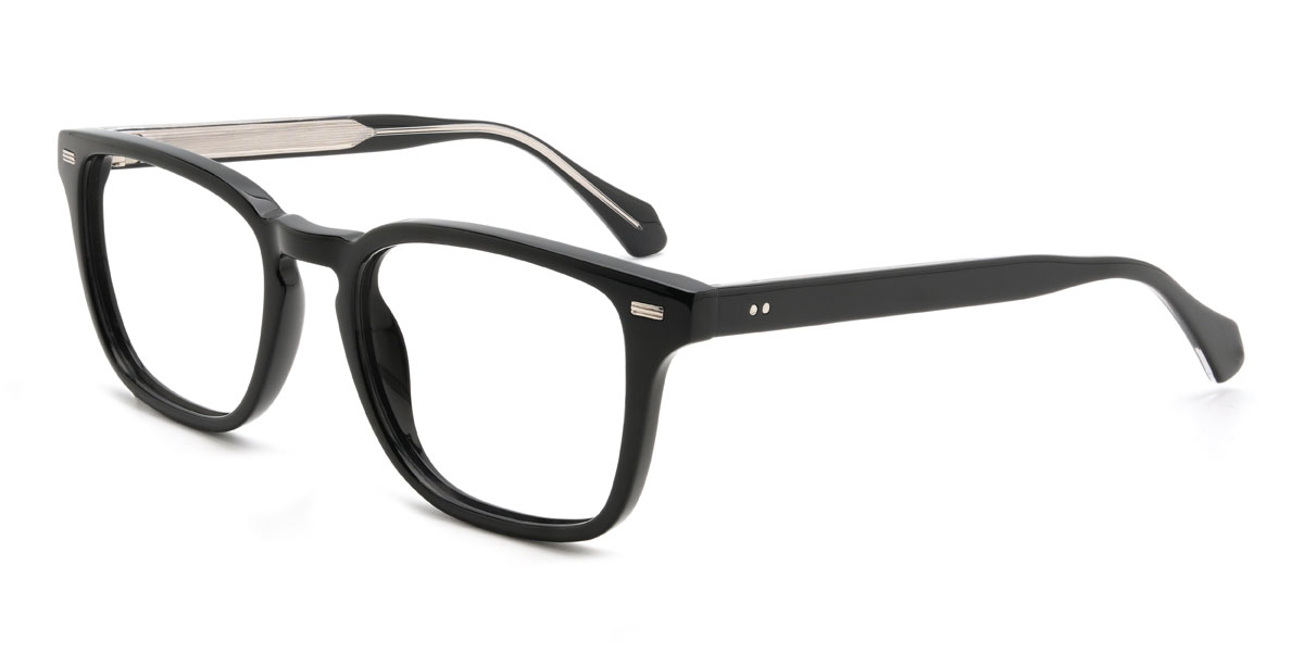 Noir Emrick Lunettes - Rectangle Glasses