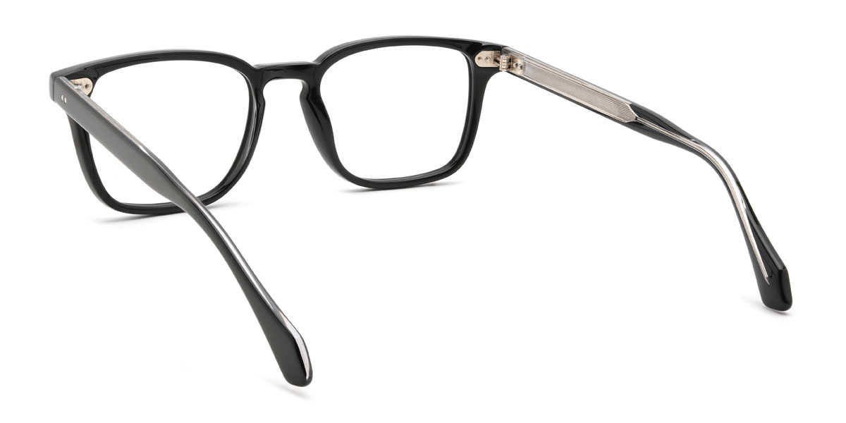 Noir Emrick Lunettes - Rectangle Glasses