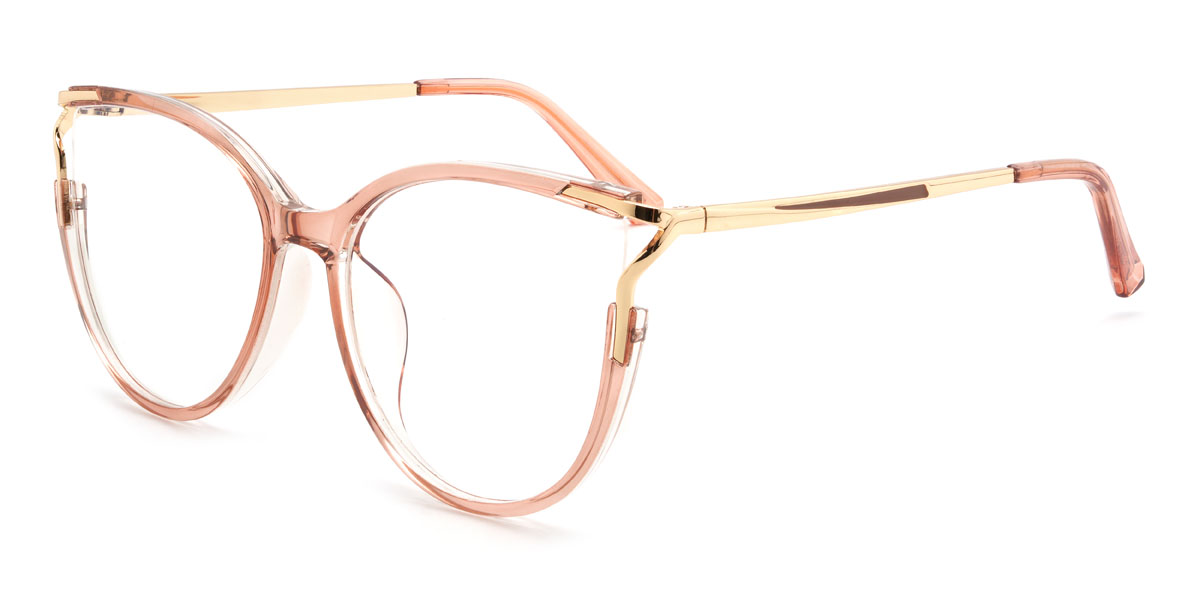 Corail Orange Damiri Lunettes - Cat Eye Glasses