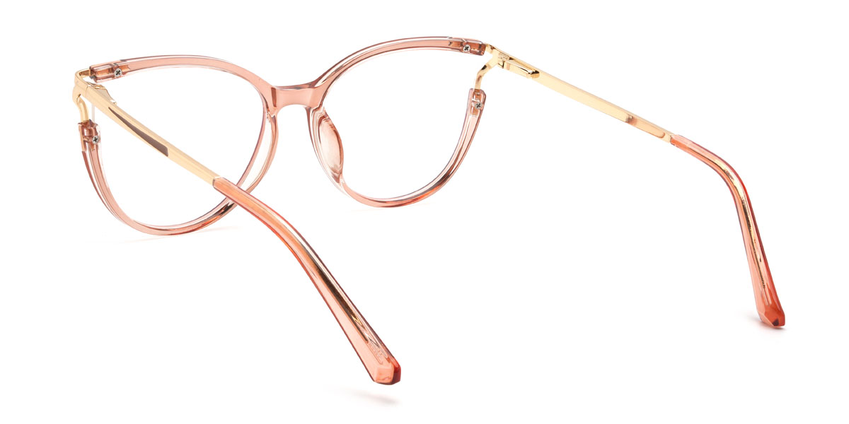 Corail Orange Damiri Lunettes - Cat Eye Glasses