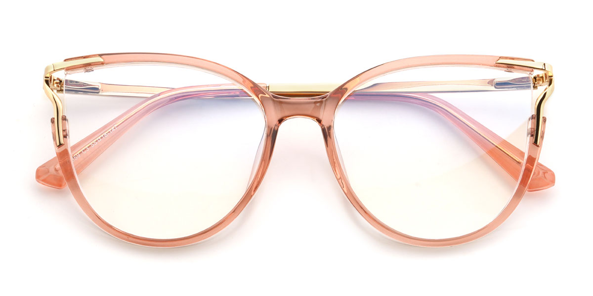 Corail Orange Damiri Lunettes - Cat Eye Glasses