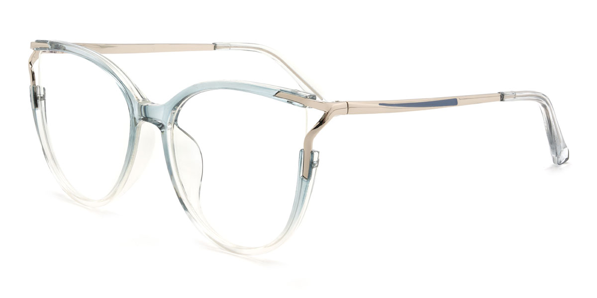 Dégradé Bleu Damiri Lunettes - Cat Eye Glasses