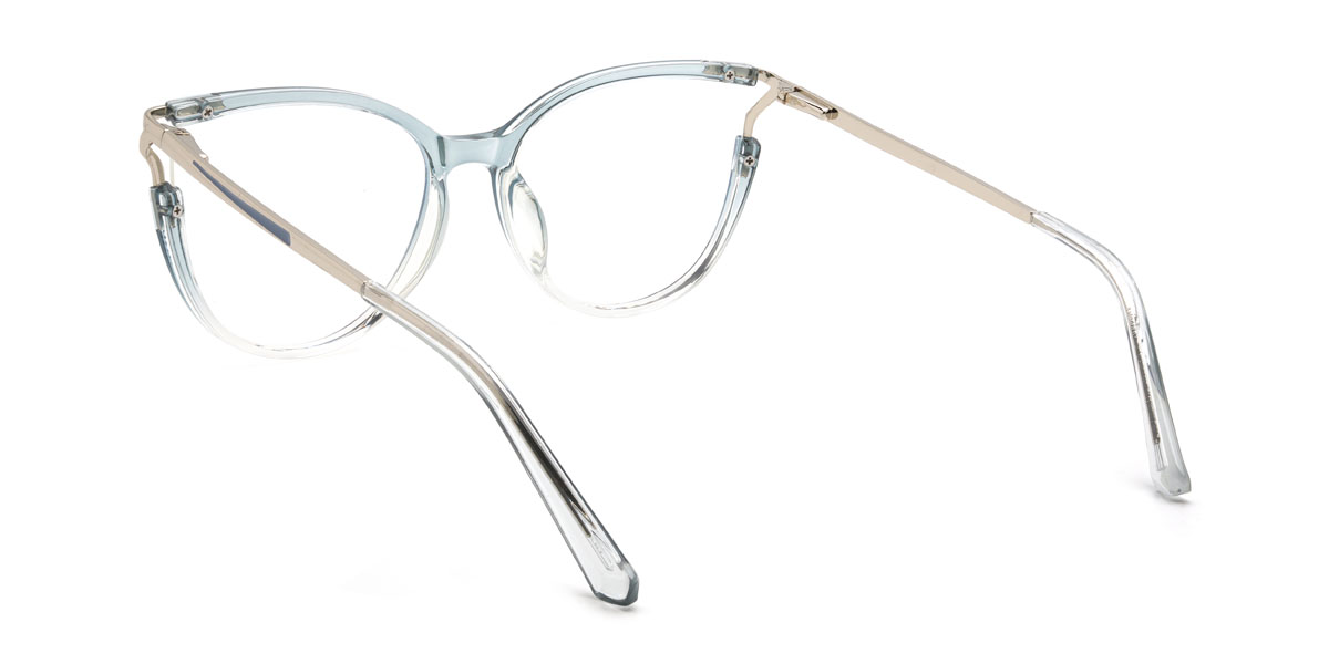 Dégradé Bleu Damiri Lunettes - Cat Eye Glasses