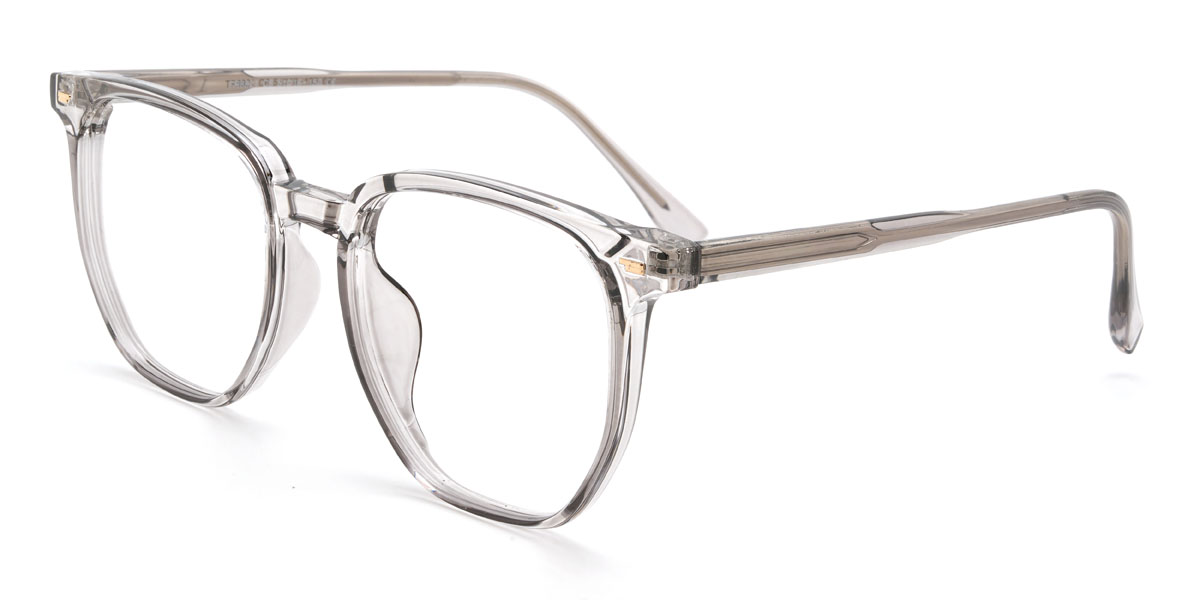Clair Gris Timoteo Lunettes - Square Glasses