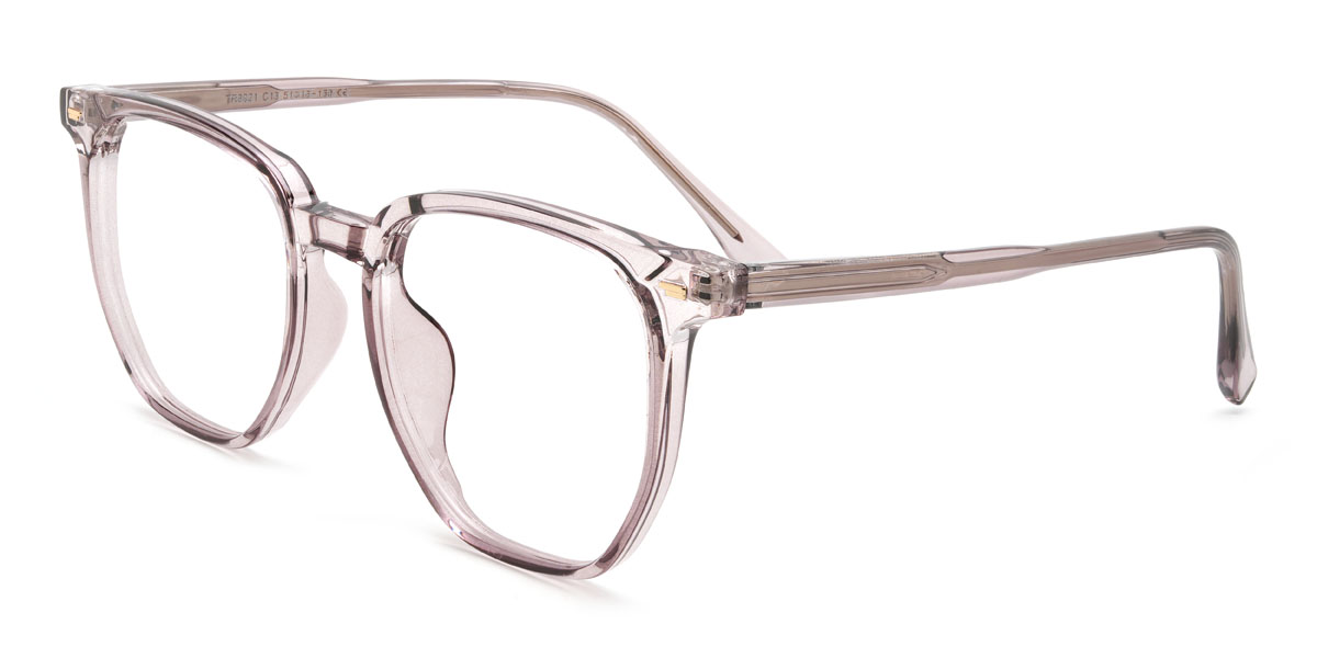 Clair Violet Timoteo Lunettes - Square Glasses