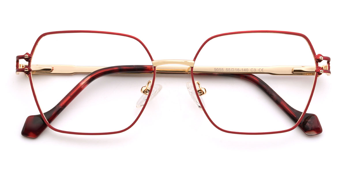 Piros Katharina Szemüveg - Rectangle Glasses