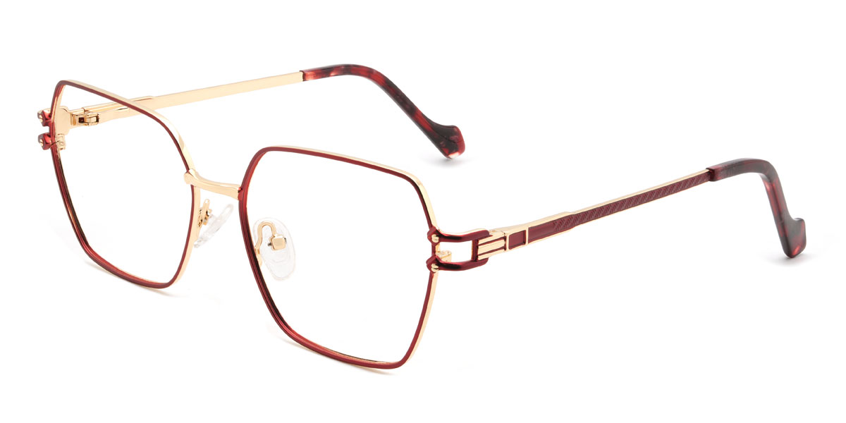 Piros Katharina Szemüveg - Rectangle Glasses