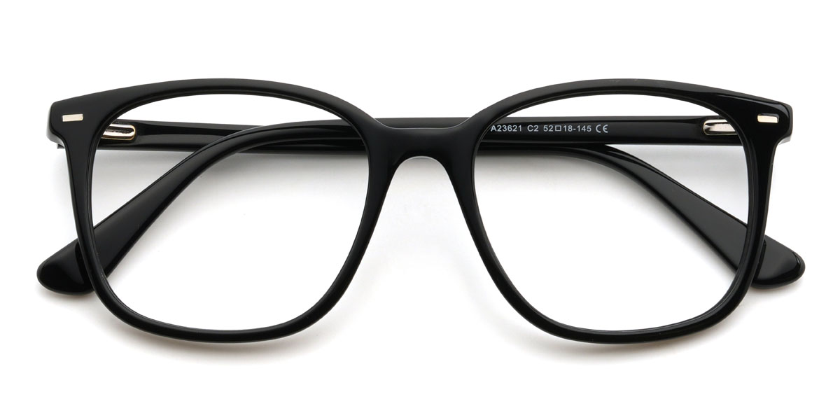 Black Ramirez Glasses - Rectangle Glasses