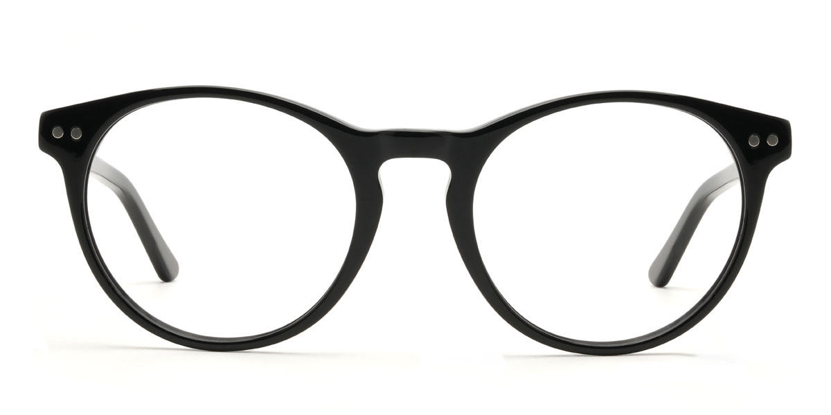 Black Mariona - Oval Glasses