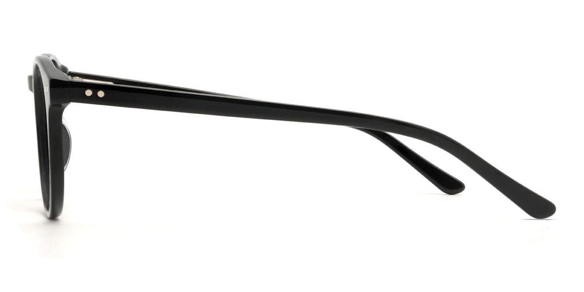Black Mariona Glasses - Oval Glasses