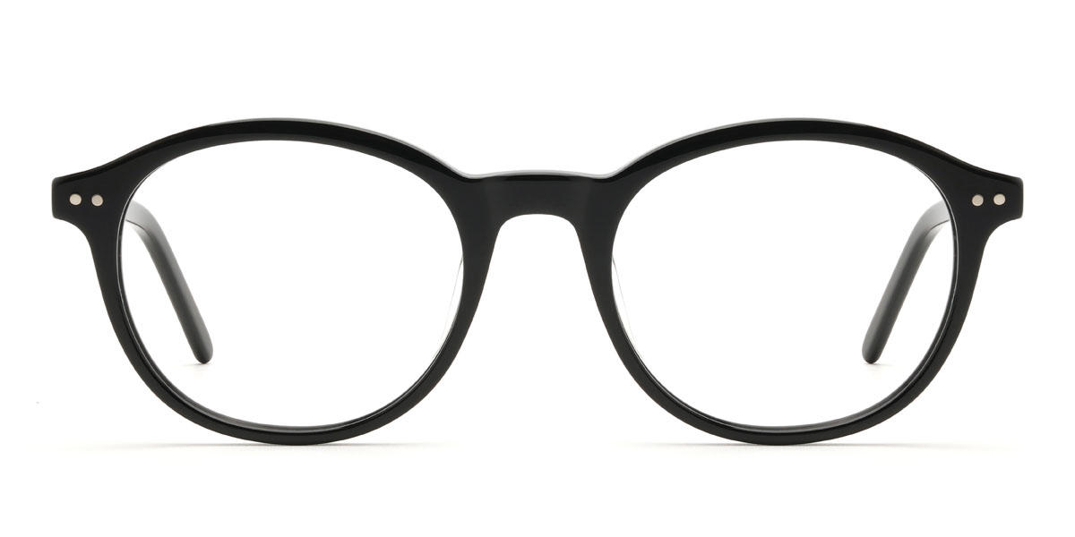 Black Michela - Oval Glasses