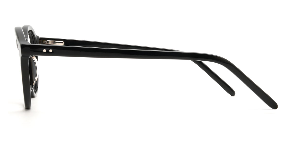 Black Michela Glasses - Oval Glasses