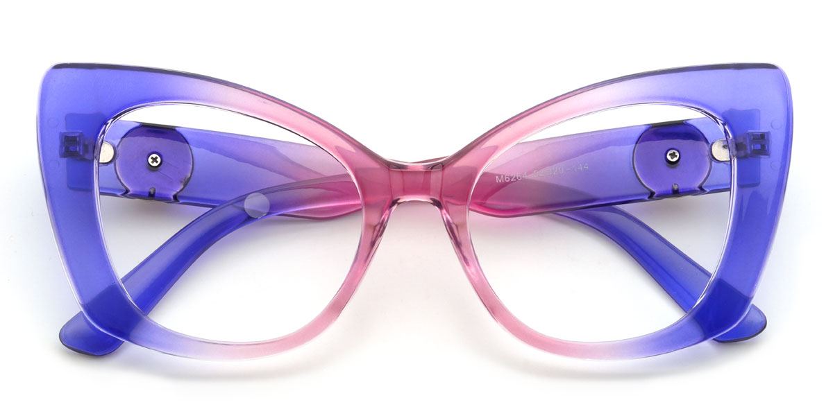 Lila rózsaszín Isamar Szemüveg - Cat Eye Glasses