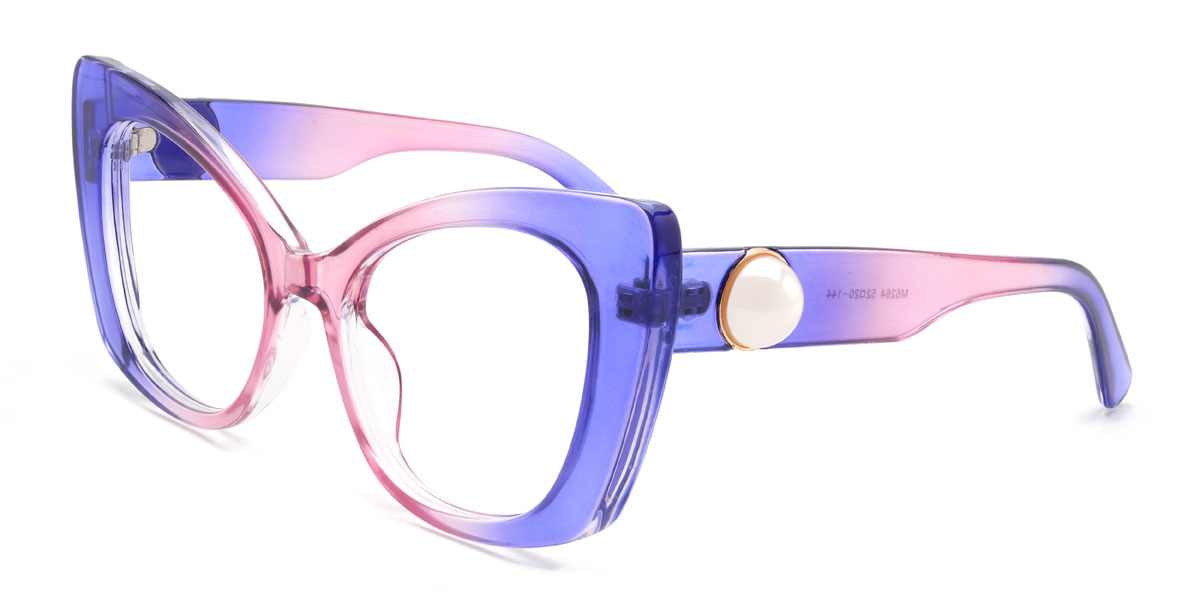Lila rózsaszín Isamar Szemüveg - Cat Eye Glasses