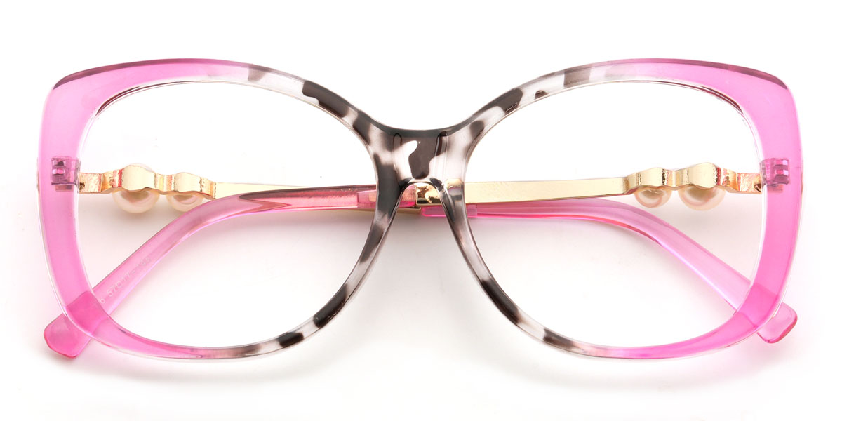 Rózsaszín teknőspáncél Benita Szemüveg - Square Glasses