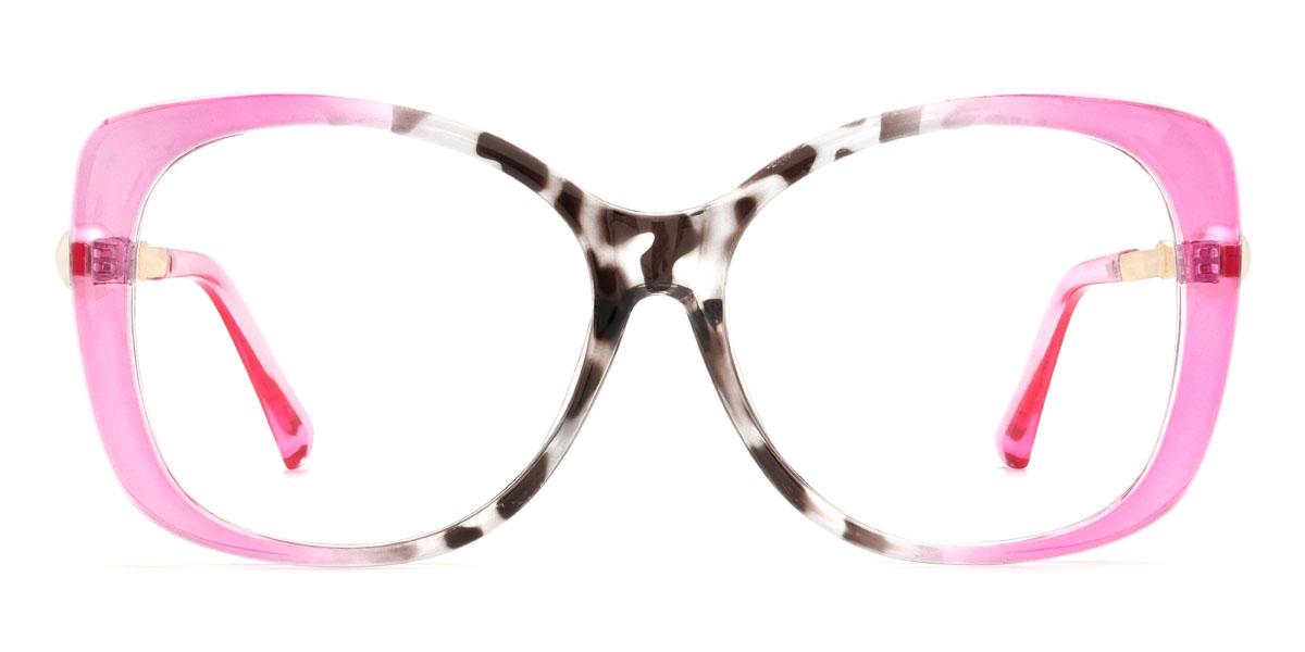 Rózsaszín teknőspáncél Benita Szemüveg - Square Glasses