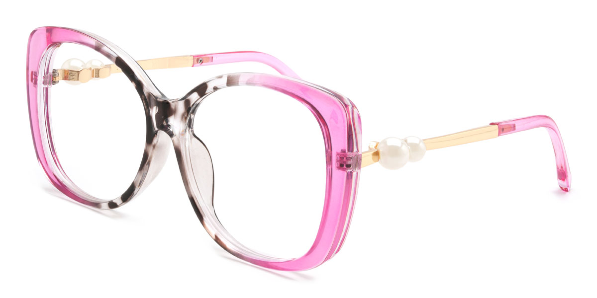 Rózsaszín teknőspáncél Benita Szemüveg - Square Glasses