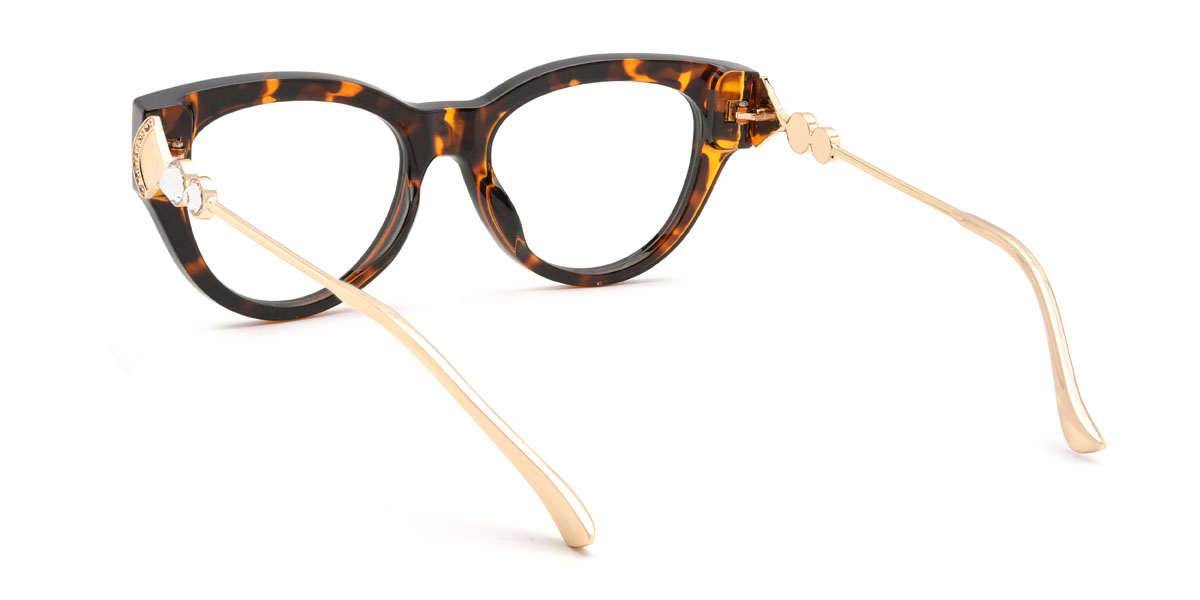 Teknősbéka Nefertiti Szemüveg - Cat Eye Glasses