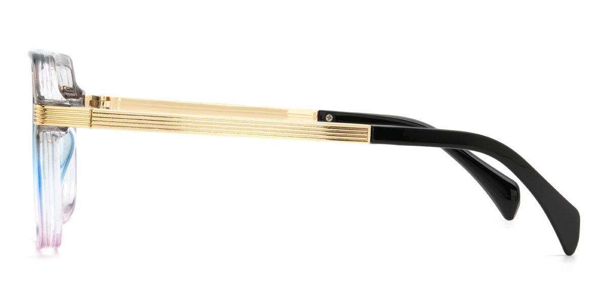 Szürke Kék Rózsaszín Marlen Szemüveg - Aviator Glasses