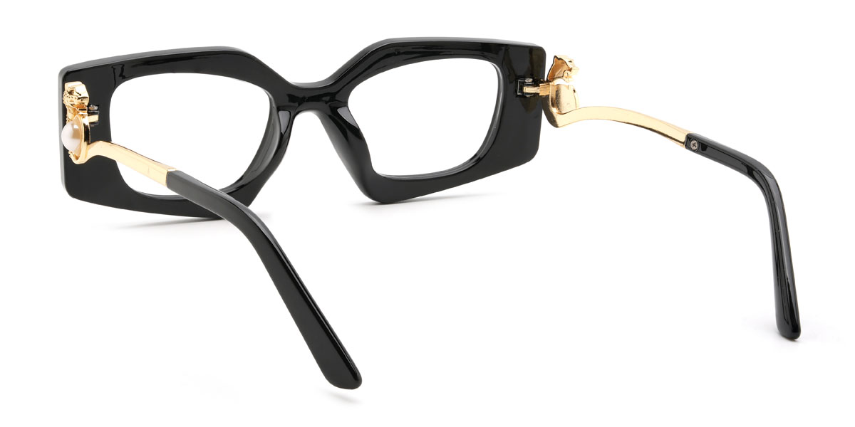 Fekete Germani Szemüveg - Rectangle Glasses