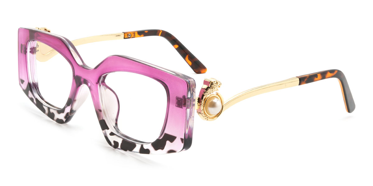 Rózsaszín teknőspáncél Germani Szemüveg - Rectangle Glasses