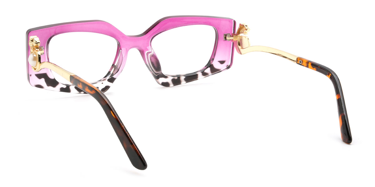 Rózsaszín teknőspáncél Germani Szemüveg - Rectangle Glasses