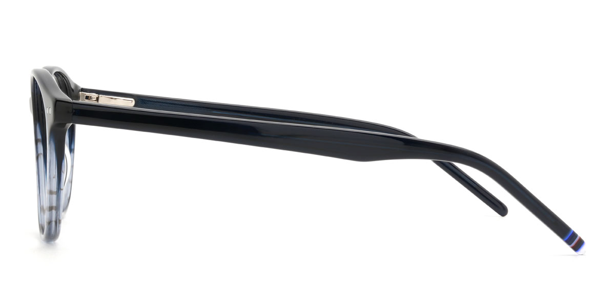 Fekete kék Rollins Szemüveg - Oval Glasses