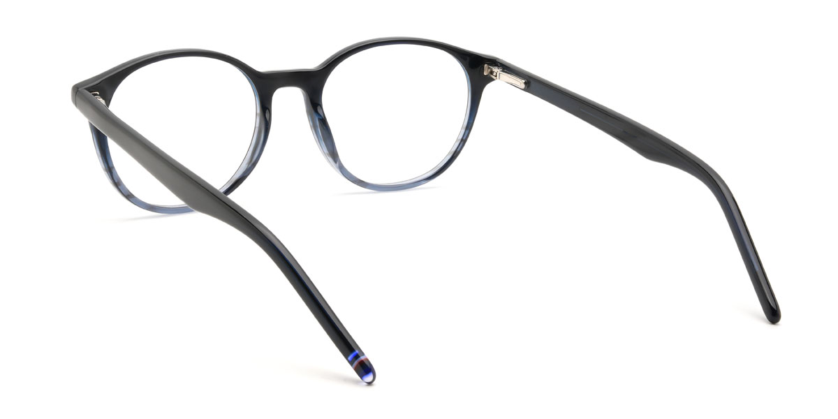 Fekete kék Rollins Szemüveg - Oval Glasses