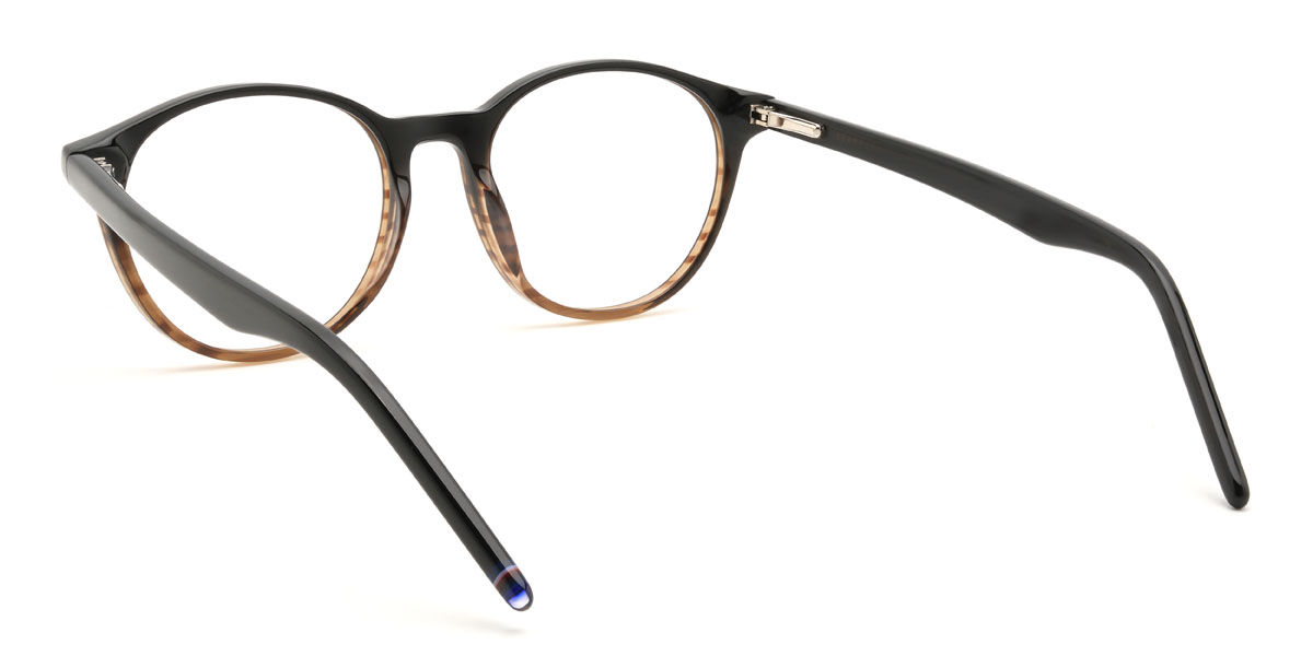 Fekete faerezet Rollins Szemüveg - Oval Glasses