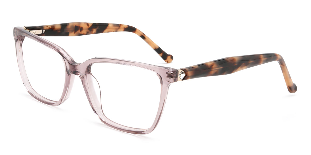 Szürke lila Jonatan Szemüveg - Rectangle Glasses