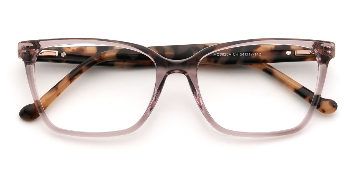 Szürke lila Jonatan Szemüveg - Rectangle Glasses