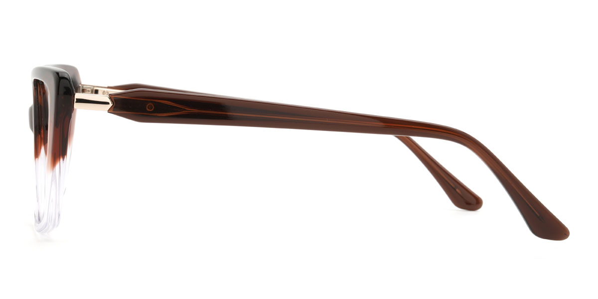 Barna Tiszta Melly Szemüveg - Rectangle Glasses