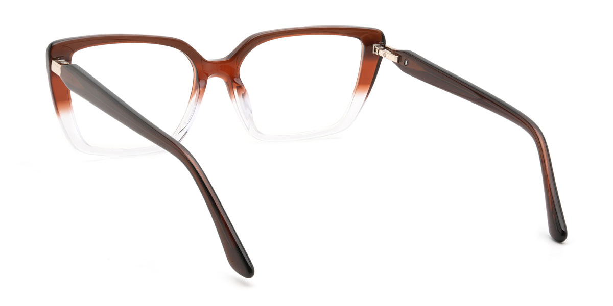 Barna Tiszta Melly Szemüveg - Rectangle Glasses